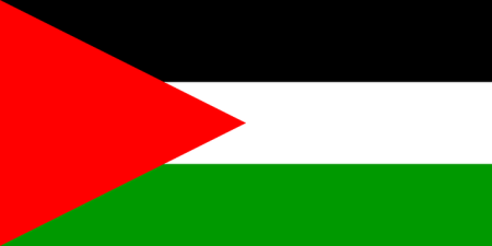La bandiera dello Stato di Palestina
